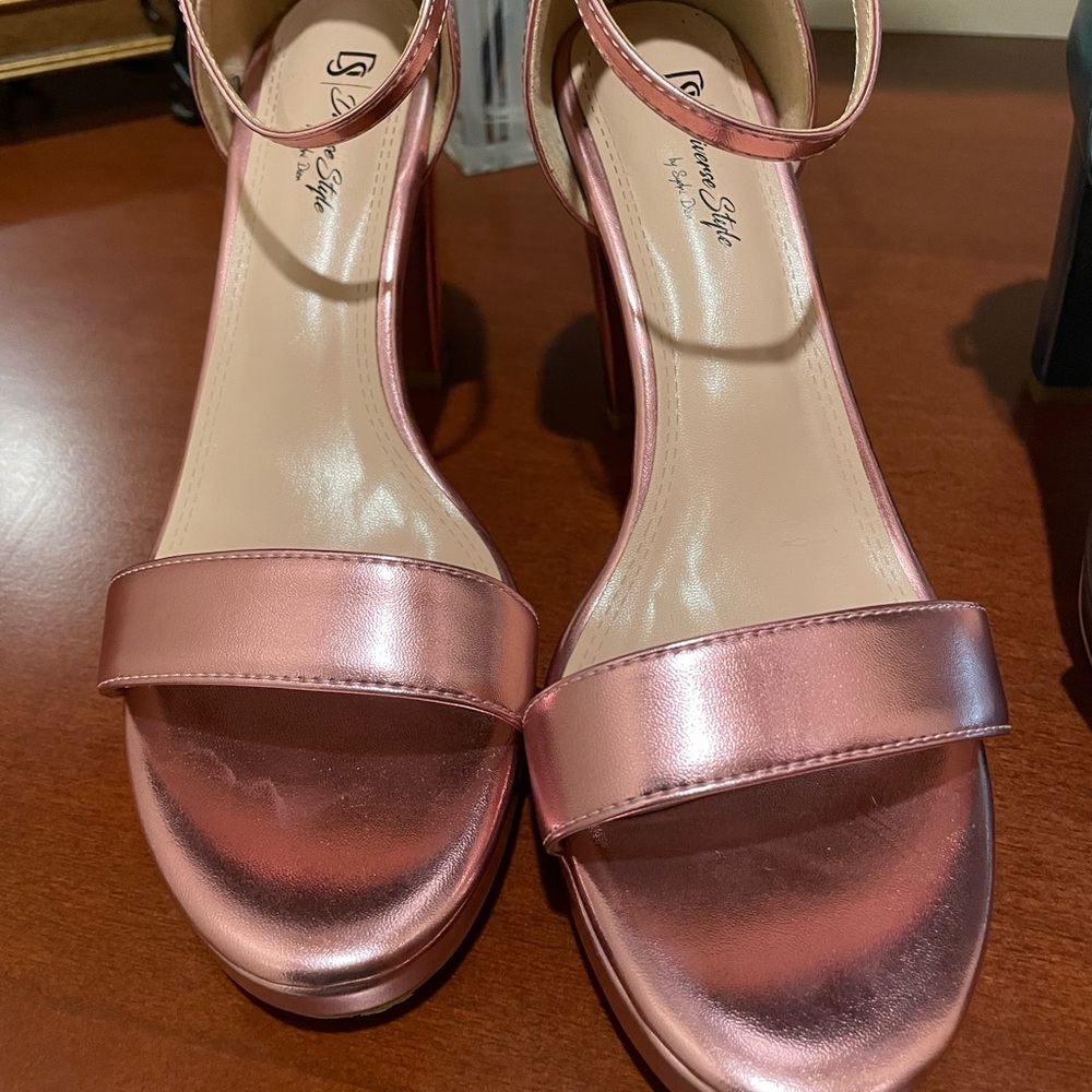 Pink 4.5 inch heel